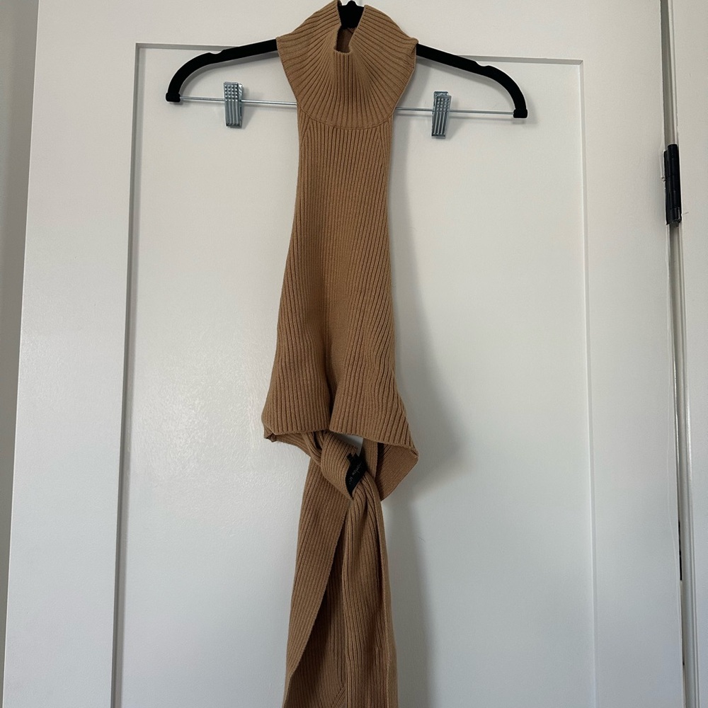 Revolve Tan open-Back Top - Picture 4 of 4